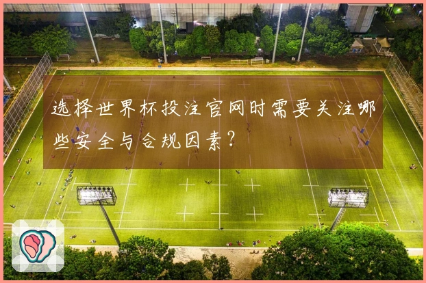 选择世界杯投注官网时需要关注哪些安全与合规因素？